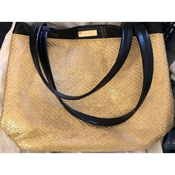 Versace Gold glitter sequin  X-Large tote - Picture 1 of 12